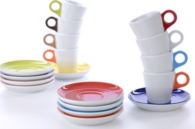 Color Me! koppen en schotels Color Me! koppen en schotels