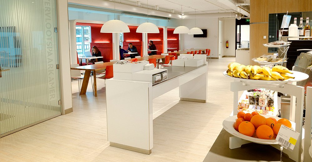 Grootkeukenproject bedrijfsrestaurant SNS locatie UItrecht